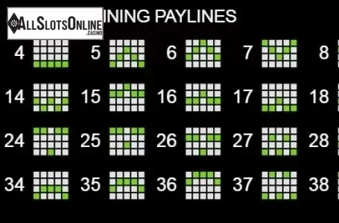 Paytable 2. Richy Witchy from Platipus
