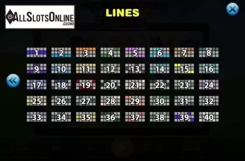 Paylines. SNS Friends from KA Gaming