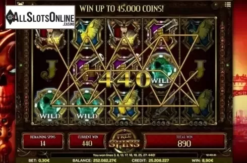 Screen6. Skulls of Legend from iSoftBet