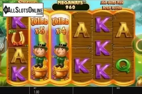 Win Screen 3. Slots O' Gold Megaways from Blueprint