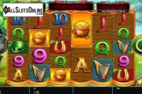 Reel Screen. Slots O' Gold Megaways from Blueprint