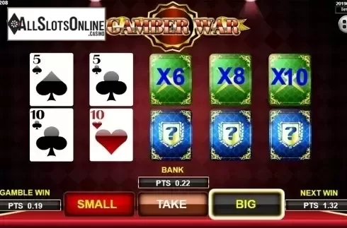 Gamble game screen 2. Spartan SA from Spadegaming