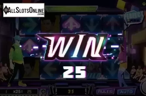 Win Screen. Street Dance Show from Dream Tech