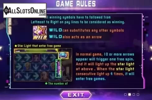 Game Rules. Street Dance Show from Dream Tech