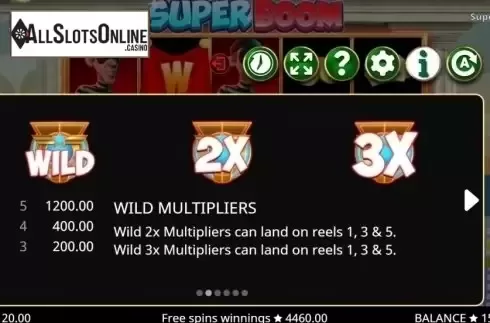 Features 2. Super Boom from Booming Games