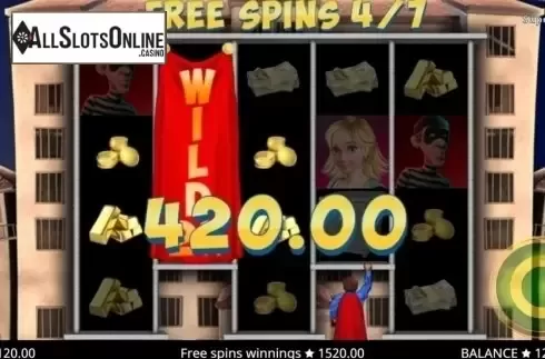 Free Spins 3. Super Boom from Booming Games