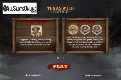 Start screen