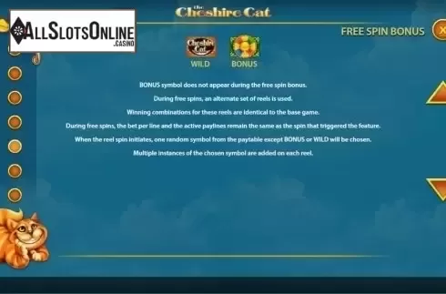 Screen6. The Cheshire Cat from WMS