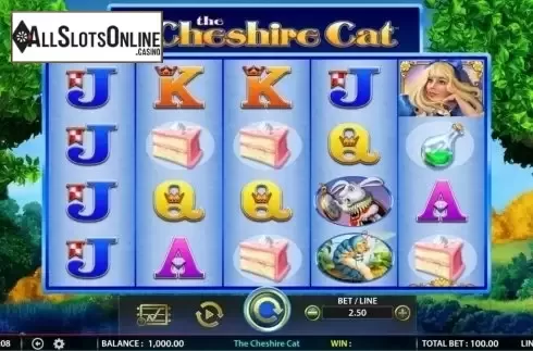 Screen9. The Cheshire Cat from WMS