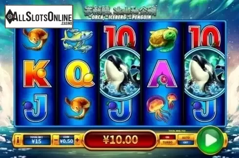 Win Screen 2. The Orca, the Iceberg and the Penguin from Skywind Group