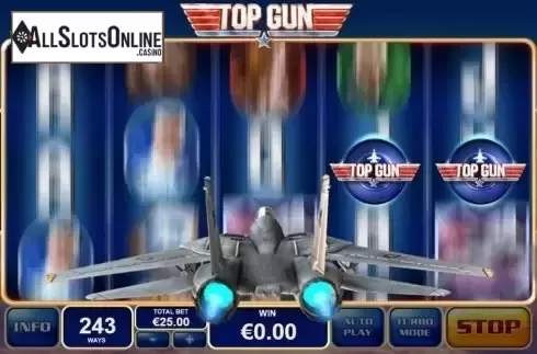 Additional wilds. Top Gun from Playtech