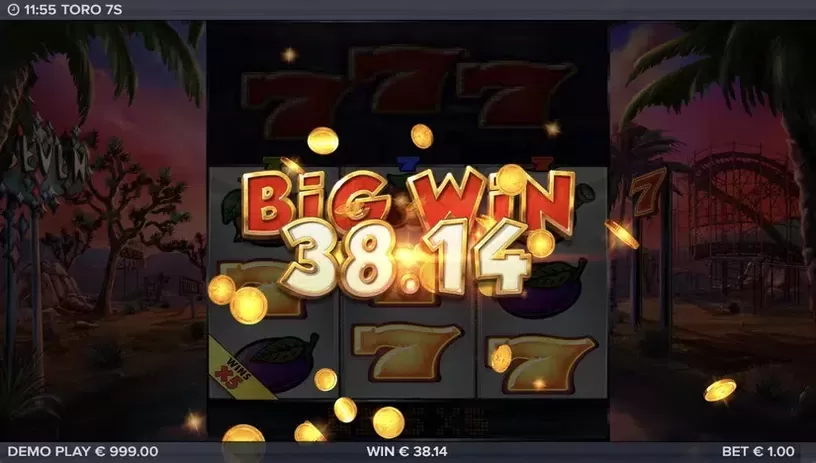 Toro 7s slot screenshot 4
