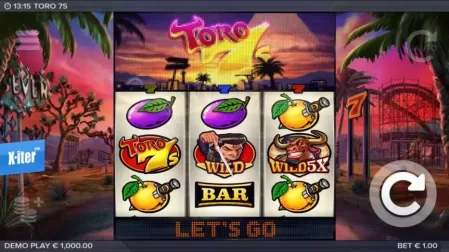 Toro 7s slot screenshot 1