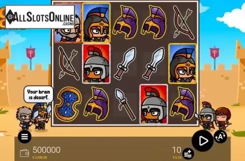 Reel Screen. Trojan Horse Tiny Heroes from Zeus Play