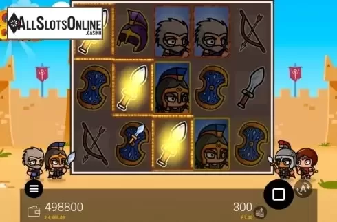 Win Screen 2. Trojan Horse Tiny Heroes from Zeus Play