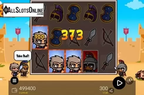 Win Screen 1. Trojan Horse Tiny Heroes from Zeus Play