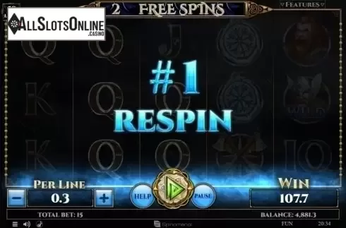Free Spins. Vikings and Gods 2 from Spinomenal