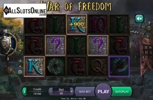 Game workflow 2. War Of Freedom from X Play