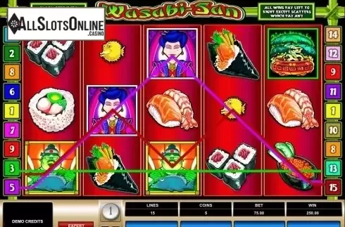 Screen6. Wasabi San from Microgaming