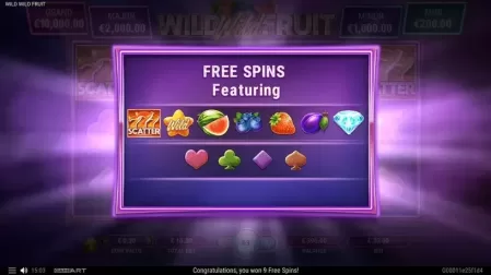 Wild Wild Fruit slot screenshot 6