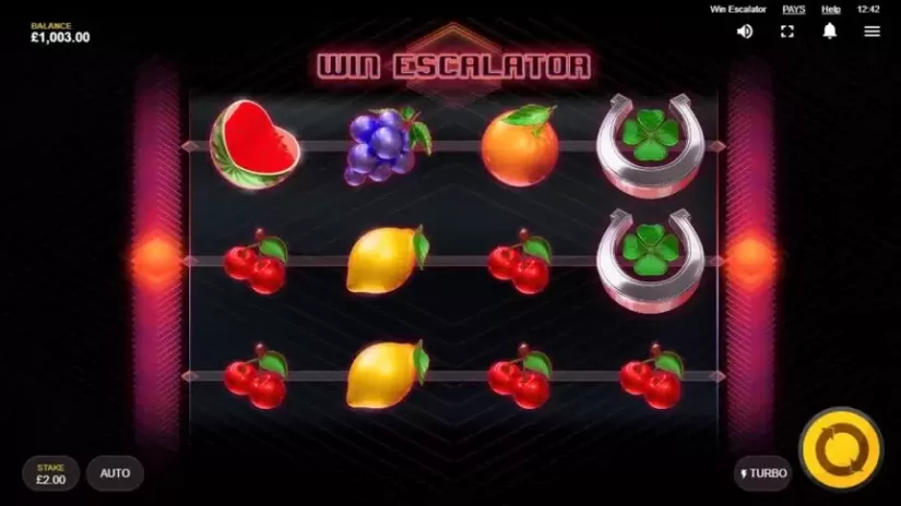 Win Escalator slot screenshot 1