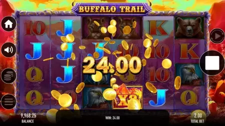 Buffalo Trail slot screenshot 5