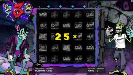 Chaos Crew 3 slot screenshot 4