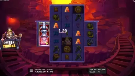 Drill the Thrill slot screenshot 4