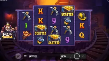 Drill the Thrill slot screenshot 2