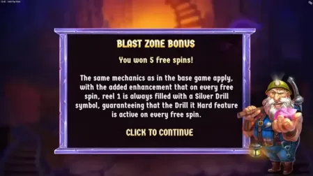 Drill the Thrill slot screenshot 3
