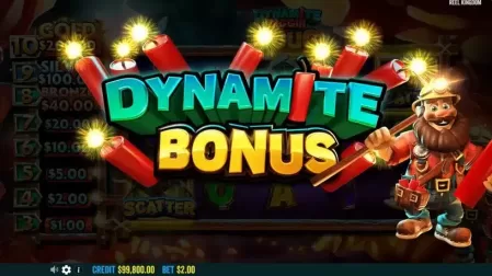 Dynamite Diggin Doug slot screenshot 3