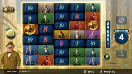 Greed slot screenshot 3