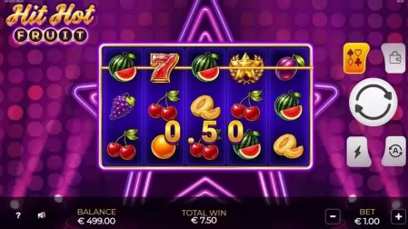 Hit Hot Fruit slot screenshot 2