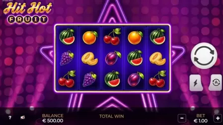 Hit Hot Fruit slot screenshot 1