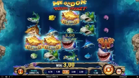 Mega Don Feeding Frenzy slot screenshot 4