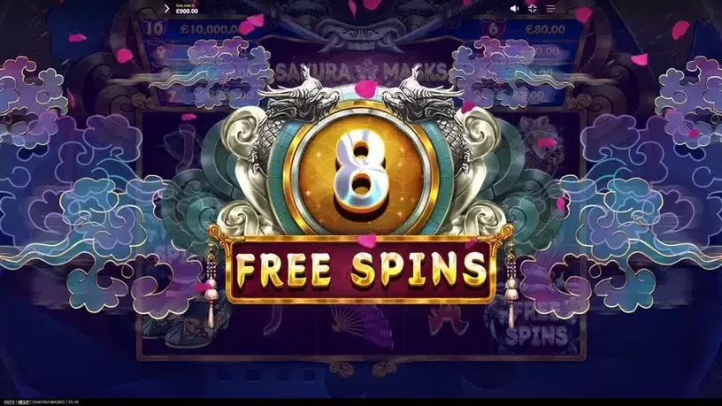 Sakura Masks slot screenshot 3