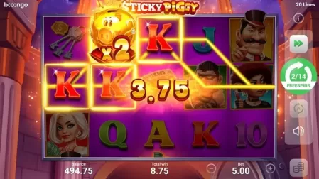 Sticky Piggy slot screenshot 5
