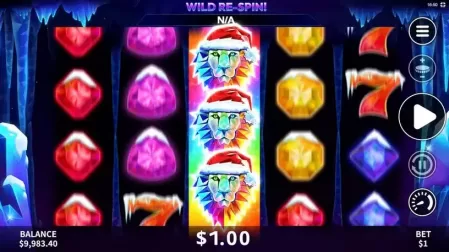 Super Lion Xmas slot screenshot 3