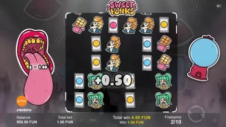 Sweet Punks slot screenshot 4
