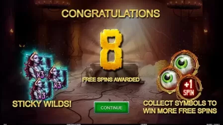 Zombie Queen Gamble feature slot screenshot 2