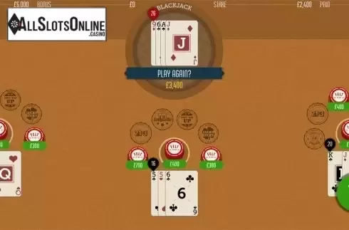 Game workflow 2. 6 in 1 Blackjack (Felt Gaming) from Felt
