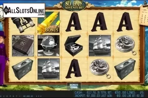 Bonusgame win. 80 Day Adventure HD from World Match