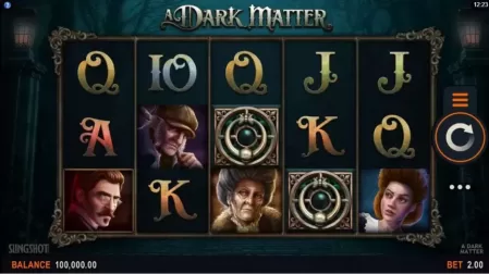 A Dark Matter slot screenshot 1