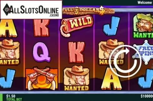 Reel Screen. A Spinfull of Dollars from Slot Factory