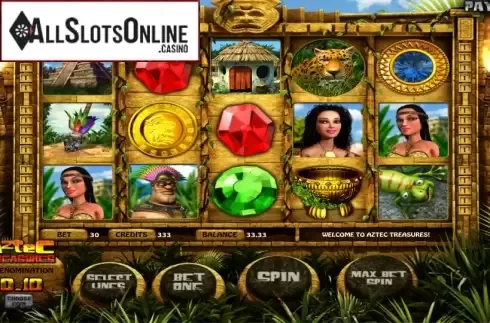 Reels. Aztec Treasures from Betsoft