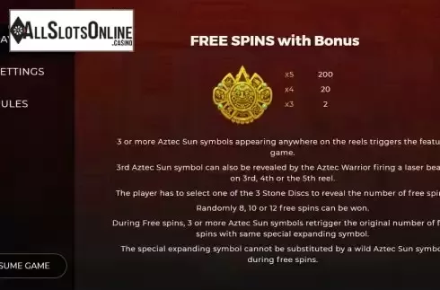 FS feature screen