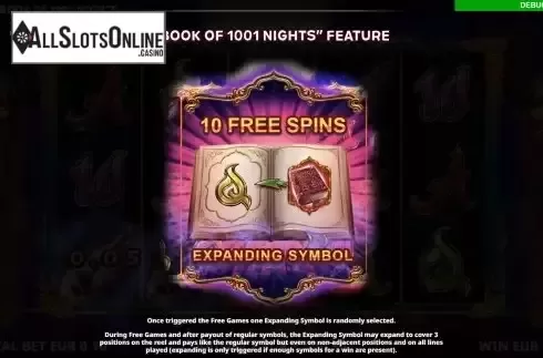FS Expanding Symbol screen