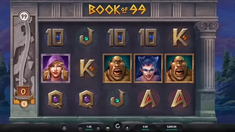 Book of 99 slot screenshot 1
