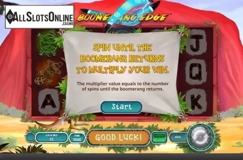 Game workflow 2. Boomerang Edge from Skywind Group