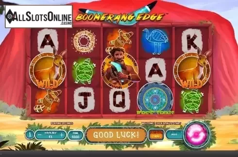 Reels screen. Boomerang Edge from Skywind Group